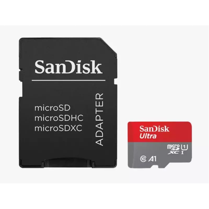 Memoria flash SanDisk 64GB MicroSDXC UHS-I clase 10 SDSQUAB-064G-GN6MA