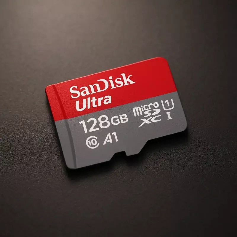 Tarjeta MicroSDXC SanDisk 128 GB UHS-I clase 10 SDSQUAB-128G-GN6MA