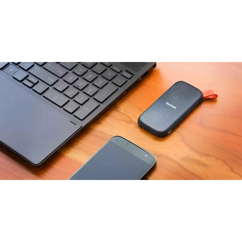 Unidad de estado sólido externa SanDisk 2 TB USB Type-C 3.2 Gen 2 SDSSDE30-2T00-G26