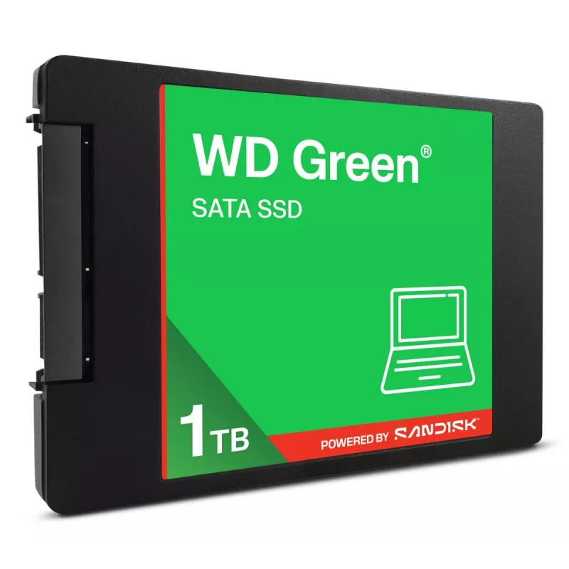 WESTERN DIGITAL SSD - WD Green - 1 TB - SATA 6 Gb/s - carcasa 2,5