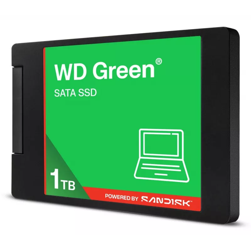 WESTERN DIGITAL SSD - WD Green - 1 TB - SATA 6 Gb/s - carcasa 2,5