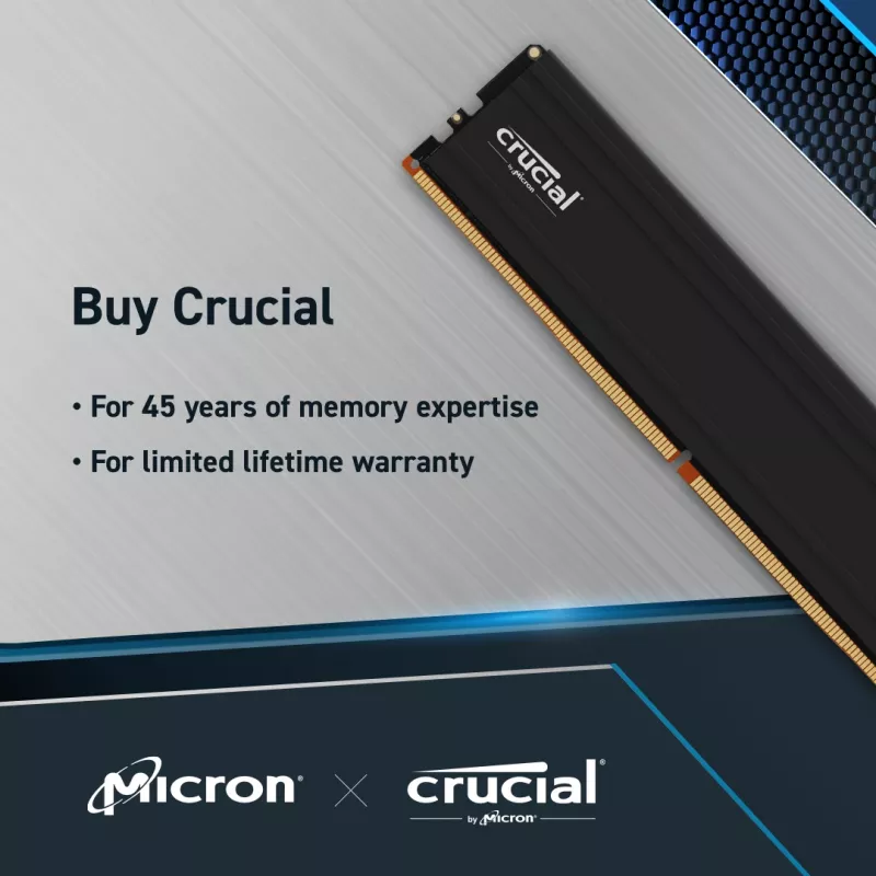 Crucial Pro - DDR5 - módulo - 48 GB - DIMM 288-PIN Low Profile