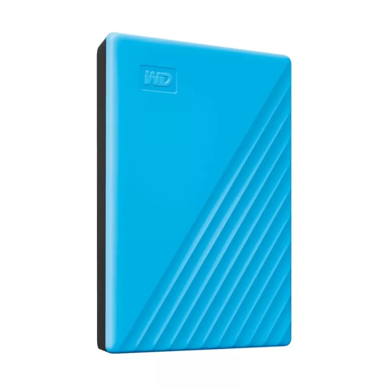 Disco duro WESTERN DIGITAL - My Passport - 4 TB - USB-A/C 3.2 Gen 1 - azul