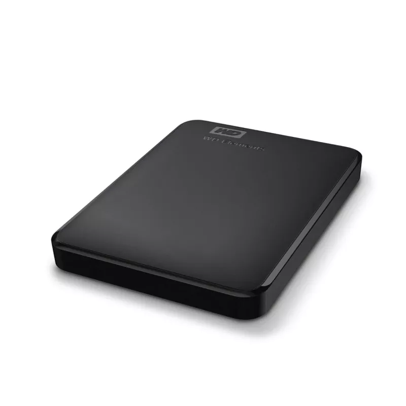 Disco duro externo Western Digital 5 TB USB 3.2 Gen 1 Elements Portable negro