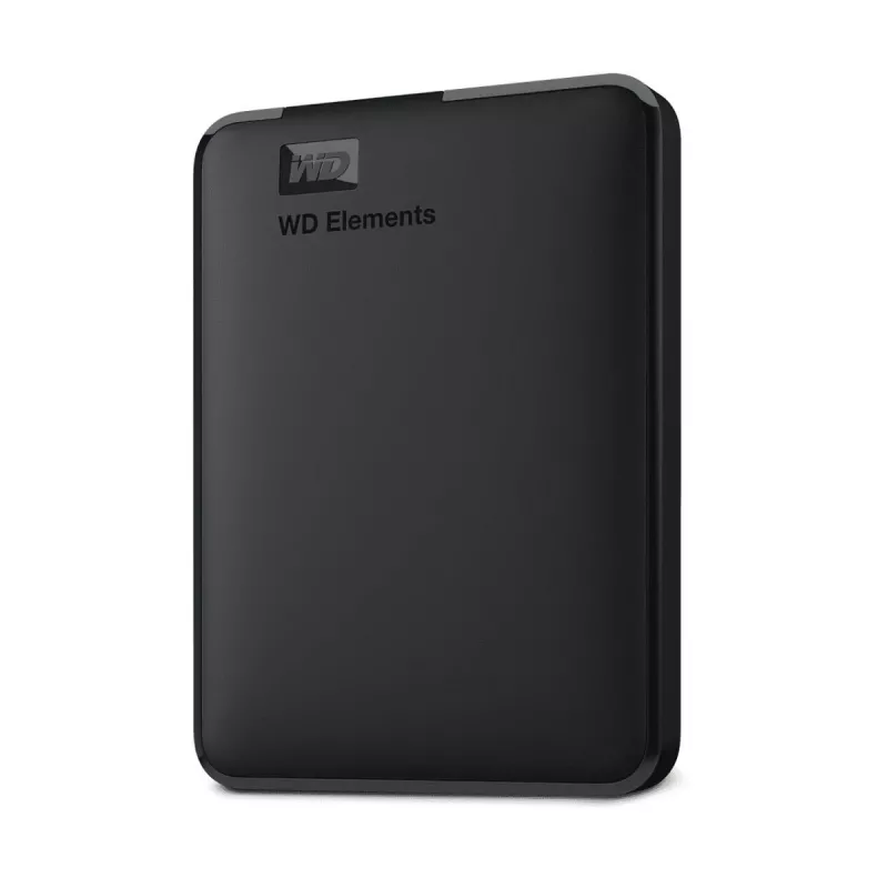 Disco duro externo Western Digital 5 TB USB 3.2 Gen 1 Elements Portable negro