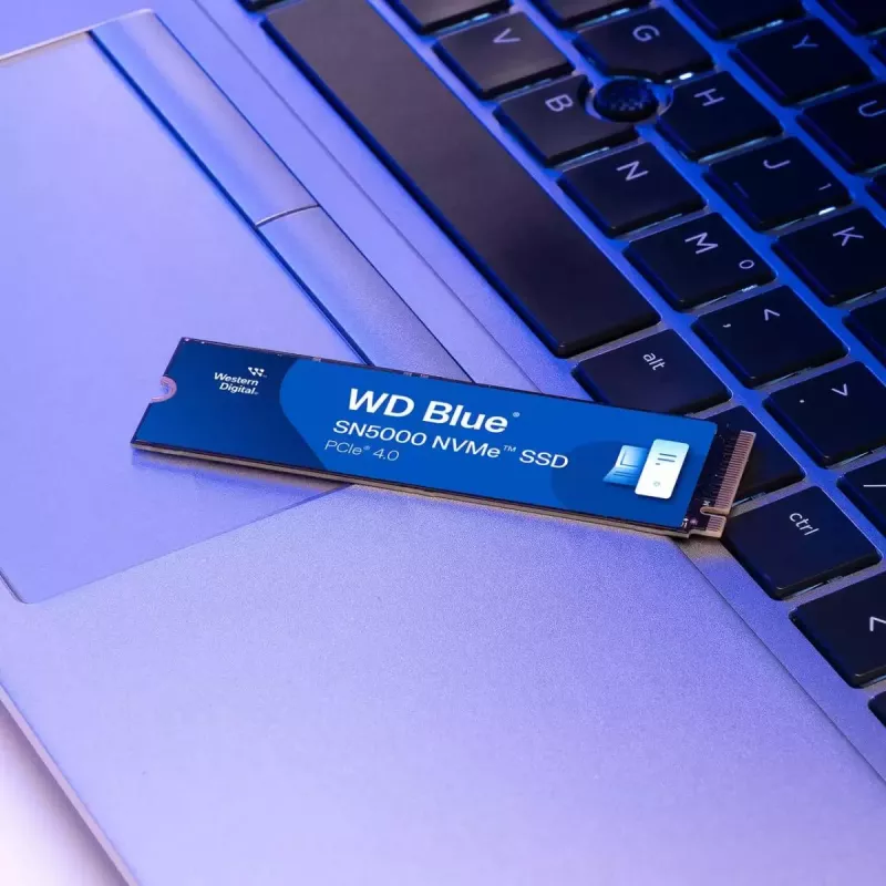 Unidad SSD Western Digital 500GB M.2 PCIe Gen4 Blue SN5000
