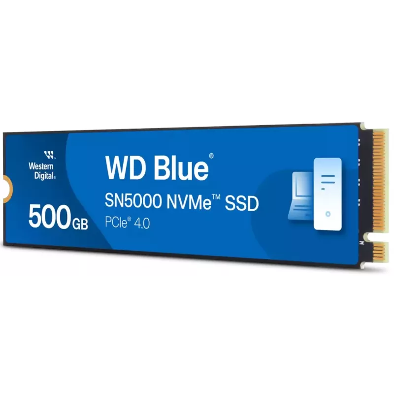 Unidad SSD Western Digital 500GB M.2 PCIe Gen4 Blue SN5000