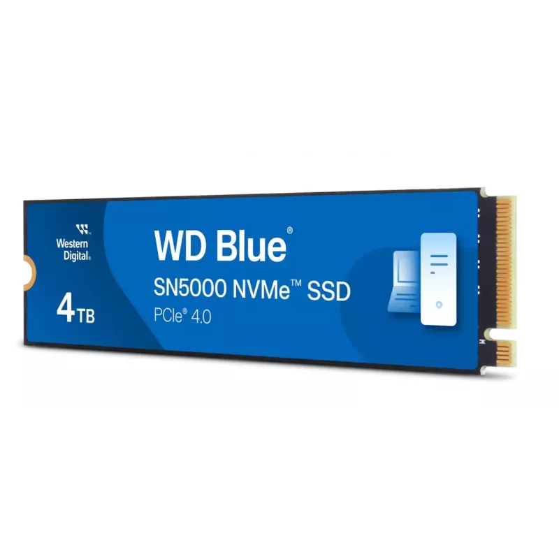 SSD WESTERN DIGITAL - WD Blue SN5000 NVMe - 4TB - Pci-e Gen4 x4 - M.2 2280