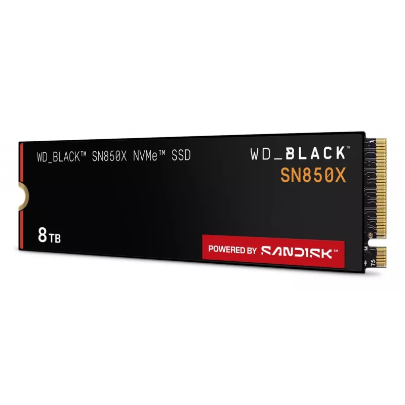 SSD WESTERN DIGITAL - WD_Black SN850X - 8TB - Pci-e Gen4 x4 - M.2 2280