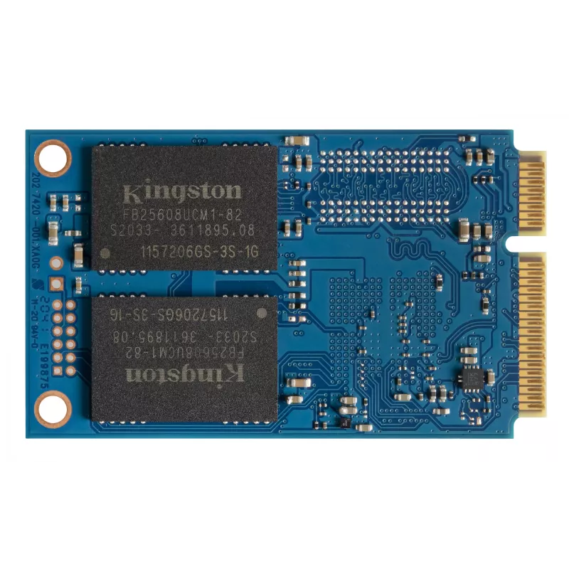Kingston Technology SSD KC600 SATA3 mSATA de 256G, 256 GB, mSATA, 550 MB/s, 6 Gbit/s