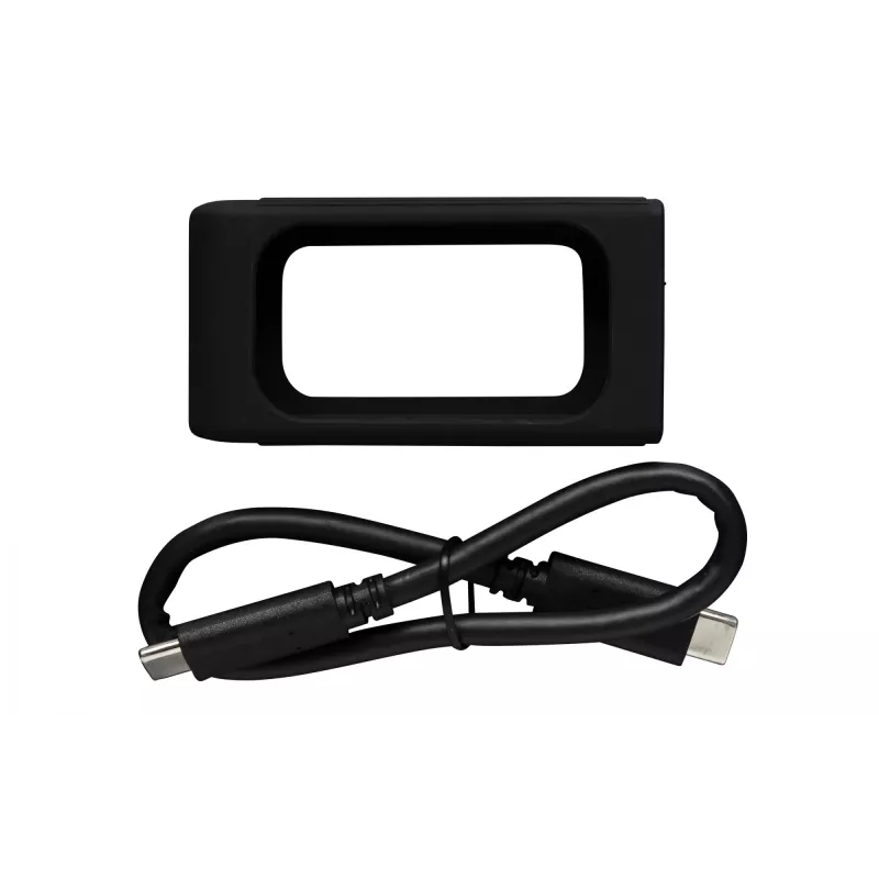 Kingston Technology SSD portátil XS2000 de 2000G, 2 TB, USB Type-C, 3.2 Gen 2 (3.1 Gen 2), 2000 MB/s, negro, plateado