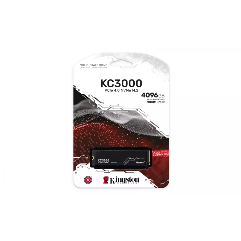 SSD Kingston Technology 4096G M.2 2280 NVMe KC3000