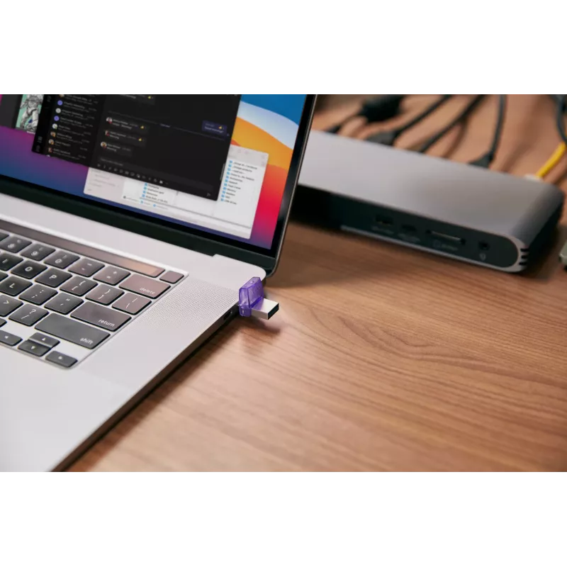 Kingston Technology DataTraveler 128GB microDuo 3C 200MB/s dual USB-A + USB-C