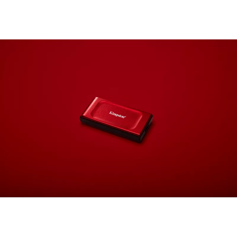 Kingston Technology 1TB XS1000 rojo unidad de estado sólido portátil externa USB 3.2 Gen 2