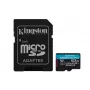 Kingston Technology 512GB microSDXC Canvas Go Plus Gen4 200MB/s A2 U3 V30 tarjeta + adaptador