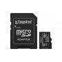 Kingston Technology 64GB microSDXC Canvas Select Plus Gen3 100MB/s A1 tarjeta + adaptador