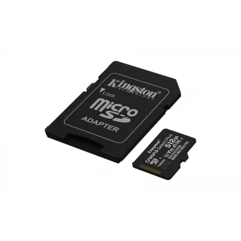 Kingston Technology 512 GB microSDXC Canvas Select Plus Gen3 150 MB/s A1 tarjeta + adaptador