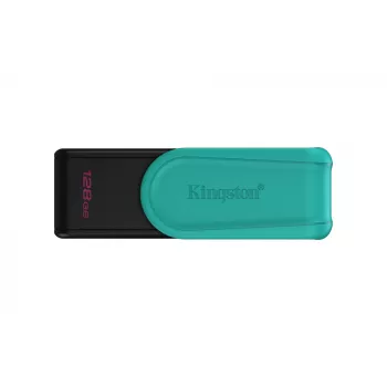 Kingston Technology DataTraveler 128GB USB 3.2 Gen 1 portátil Exodia S (negro/turquesa)