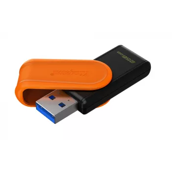 Kingston Technology DataTraveler 256GB USB 3.2 Gen 1 portátil Exodia S (negro/naranja)