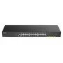 D-Link Switch Gigabit Smart Managed de 24 puertos con 4x 10G SFP+, Managed, L3, Gigabit Ethernet (10/100/1000), full duplex, montaje en rack