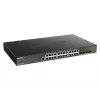 D-Link Switch Gigabit PoE Smart Managed de 24 puertos con 4x 10G SFP+, 370 W