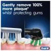 Oral-B Pro 1 Cross Action cepillo de dientes oscilante-rotatorio para adultos, negro