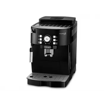 Cafetera espresso DeLonghi ECAM 21.117 B Magnifica S — superautomática, depósito de agua de 1,8 l, depósito de café en grano de 250 g, 15 bar, 2 salidas