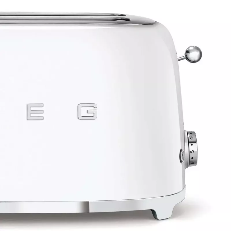 Tostadora Smeg 50's Style TSF02WHEU blanca