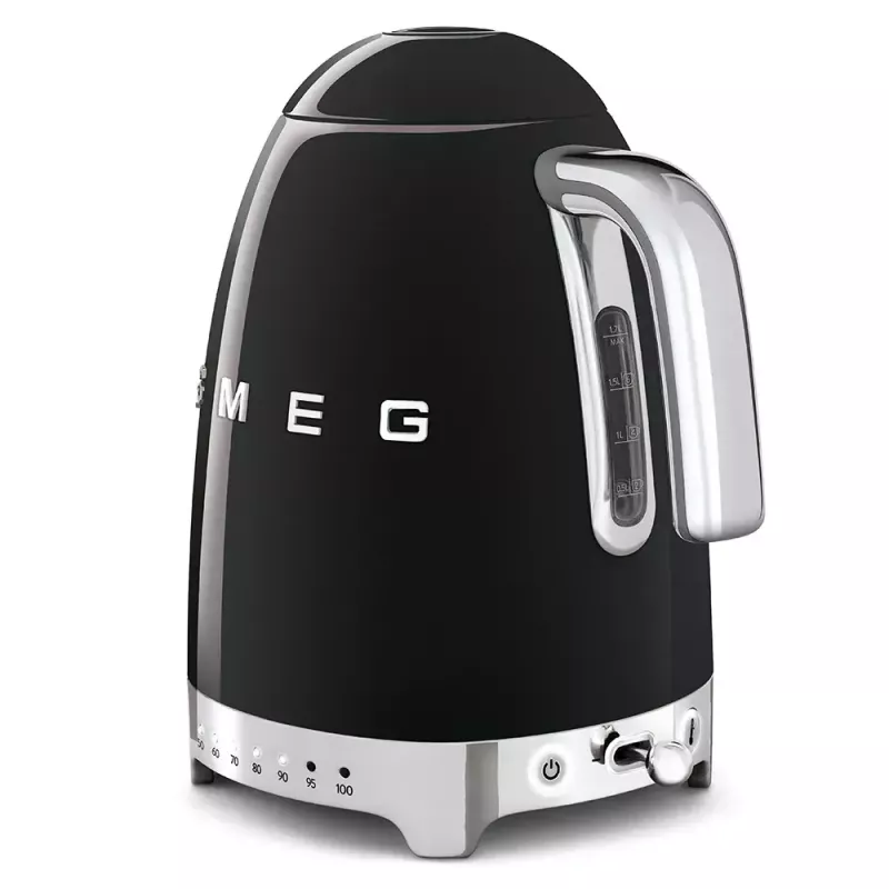 Hervidor de agua Smeg KLF04BLEU 1,7 l 2400 W negro