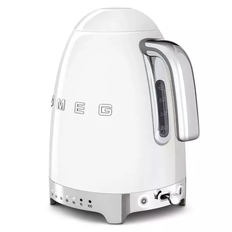 Hervidor de agua Smeg 1,7 L 2400 W blanco