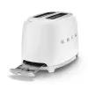Tostadora Smeg 50's Style TSF01WHMEU 2 rebanadas blanca