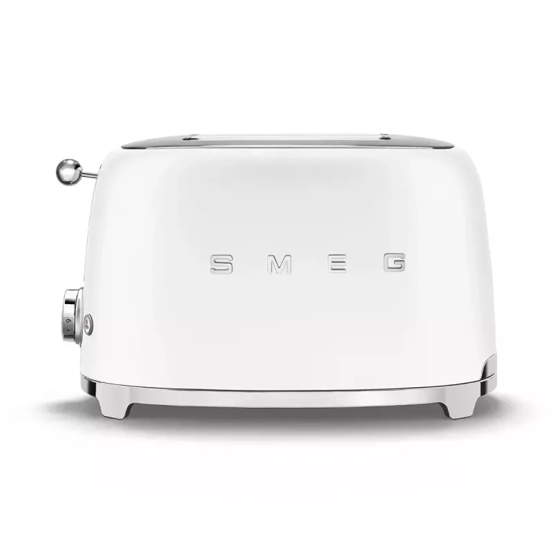 Tostadora Smeg 50's Style TSF01WHMEU 2 rebanadas blanca