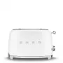 Tostadora Smeg 50's Style TSF01WHMEU 2 rebanadas blanca