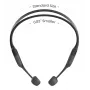 Auriculares Shokz OpenRun Mini — auriculares deportivos inalámbricos de conducción ósea, IP67, Bluetooth 5.1, 480 min de autonomía