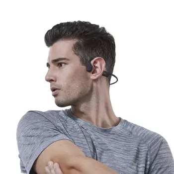 Auriculares Shokz OpenRun Mini — auriculares deportivos inalámbricos de conducción ósea, IP67, Bluetooth 5.1, 480 min de autonomía