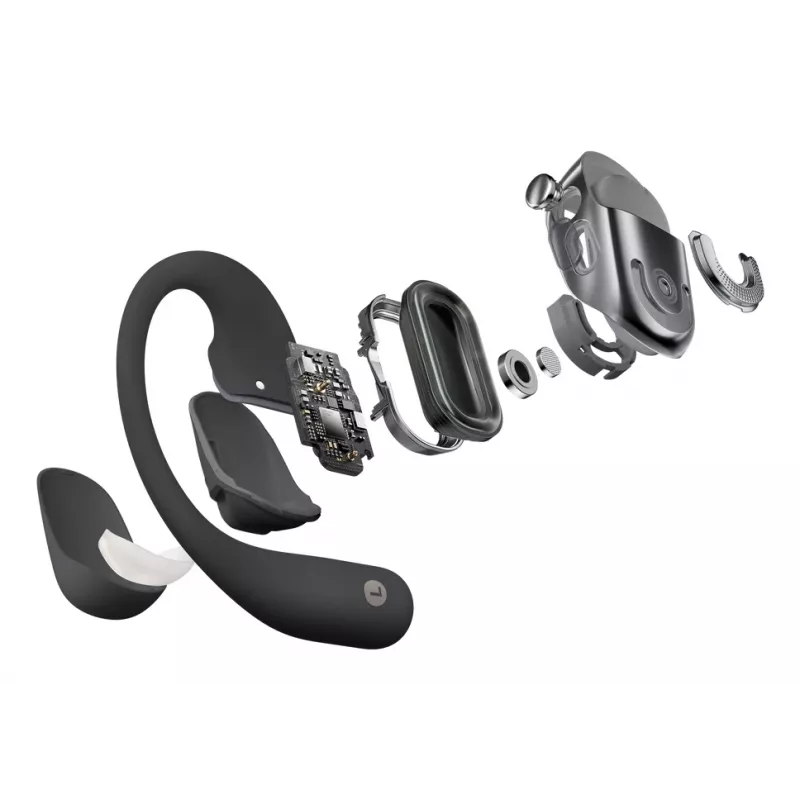 Shokz OpenFit 2 auriculares inalámbricos open-ear, negros