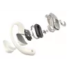Auriculares inalámbricos open-ear Shokz OpenFit 2 — Bluetooth 5.4, IP55, conducción ósea, 11 h de reproducción (48 h con estuche), USB‑C, beige