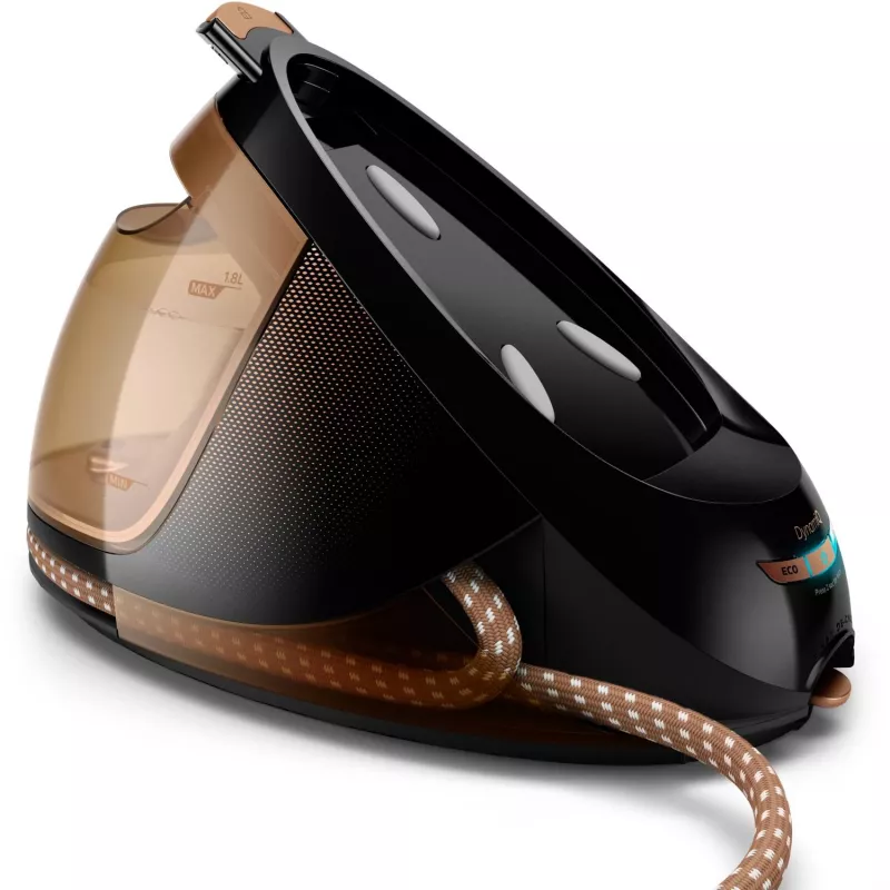 Centro de planchado con vapor Philips GC9682/80 — 2700 W, depósito de 1,8 l, golpe de vapor de 165 g/min, golpe de vapor de 600 g/min, suela T-ionicGlide