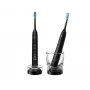 Philips Sonicare DiamondClean 9000 HX9914/54 set de cepillos de dientes eléctricos sónicos, 2 mangos, 2 cabezales, 4 modos, negro