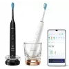 Cepillo de dientes Philips HX9914/57 DiamondClean 9000 pack de 2 negro/blanco