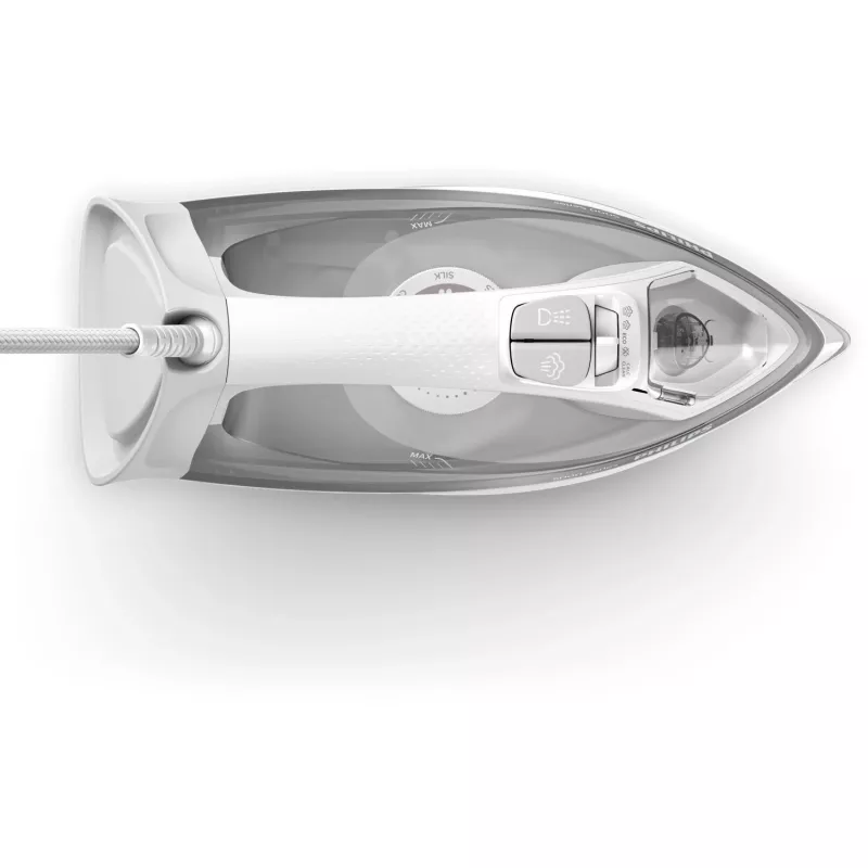 Plancha Philips serie 5000 DST5010/10 plancha de vapor suela SteamGlide Plus 2400 W gris, blanco