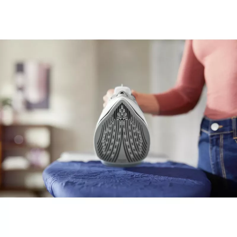 Plancha Philips serie 5000 DST5010/10 plancha de vapor suela SteamGlide Plus 2400 W gris, blanco