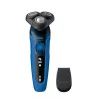 Afeitadora eléctrica Philips serie 5000 S5466/17 — sistema rotatorio de 3 cabezales, batería de iones de litio, 50 min. de autonomía, lavable, afeitado en húmedo y en seco