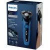 Afeitadora eléctrica Philips serie 5000 S5466/17 — sistema rotatorio de 3 cabezales, batería de iones de litio, 50 min. de autonomía, lavable, afeitado en húmedo y en seco