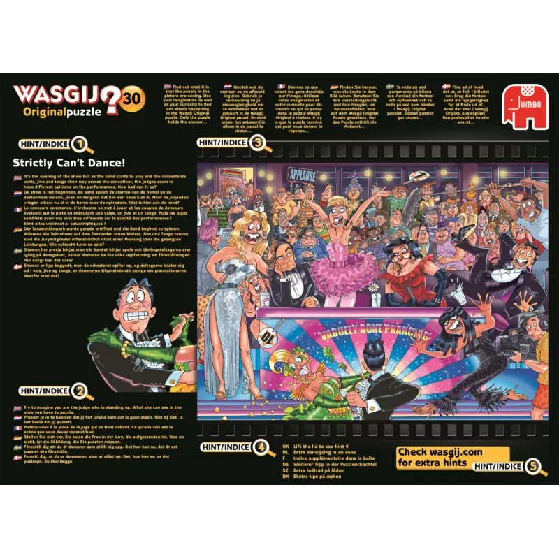 Jumbo Wasgij Original 30 Puzzle 1000 piezas Cómics
