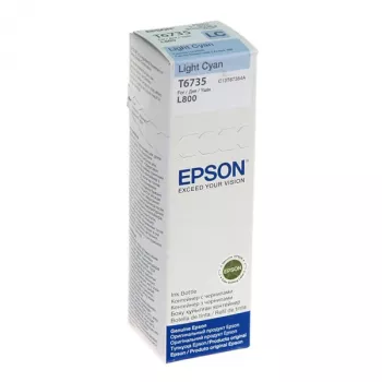 Epson T6735 botella de tinta 70 ml cian claro