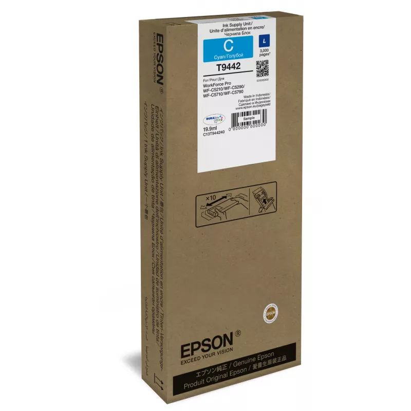 Epson WF-C5xxx Series cartucho de tinta L cian