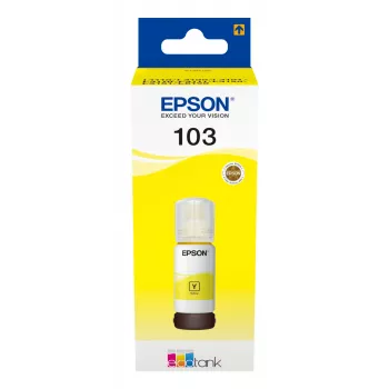 Botella de tinta Epson 103 ECOTANK amarillo