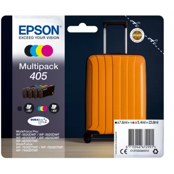 Epson 405 DURABrite Ultra Ink cartucho de tinta 1 ud. original rendimiento estándar negro, cian, magenta, amarillo