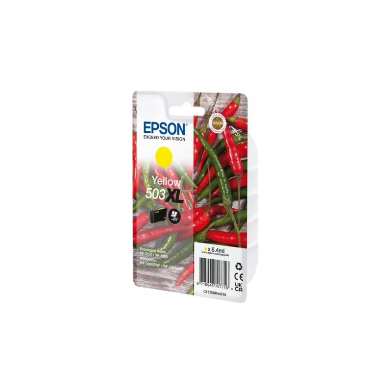 Cartucho de tinta Epson 503XL 1 ud. original alto rendimiento (XL) amarillo